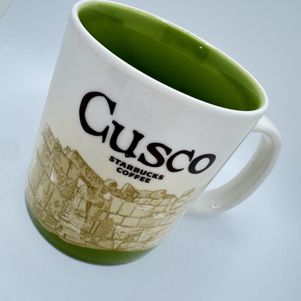 Cusco Starbucks Coffee Cup Mug Peru The Global Icon Collector Series 16 Oz 2013